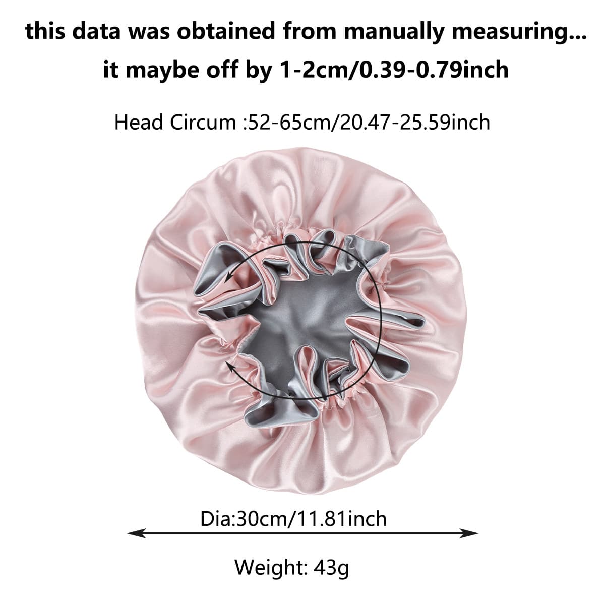 Women’s Winter Sleep Bonnet – Factory Direct, Double-Layer Satin with Lace, Warm & Breathable, Amazon Best Seller - Image 1