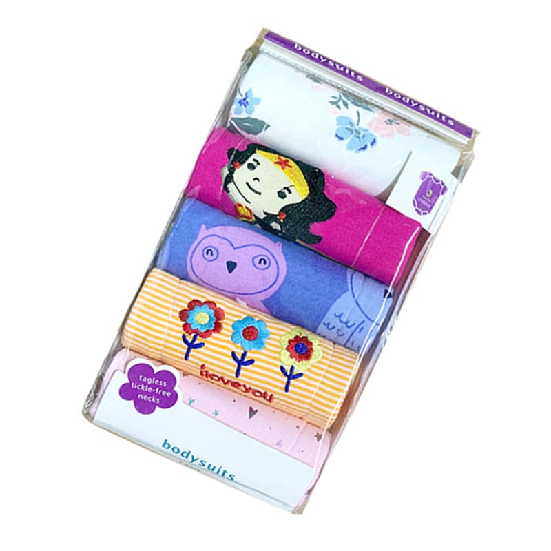 2026 New Cartoon Printed Girls Underwear – High Quality Cotton Kids Boxer Briefs, Factory Direct Girl Panties - Image 1