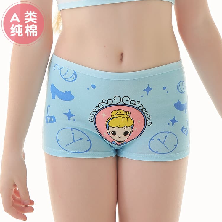 2026 New Cartoon Printed Girls Underwear – High Quality Cotton Kids Boxer Briefs, Factory Direct Girl Panties thumbnail 2