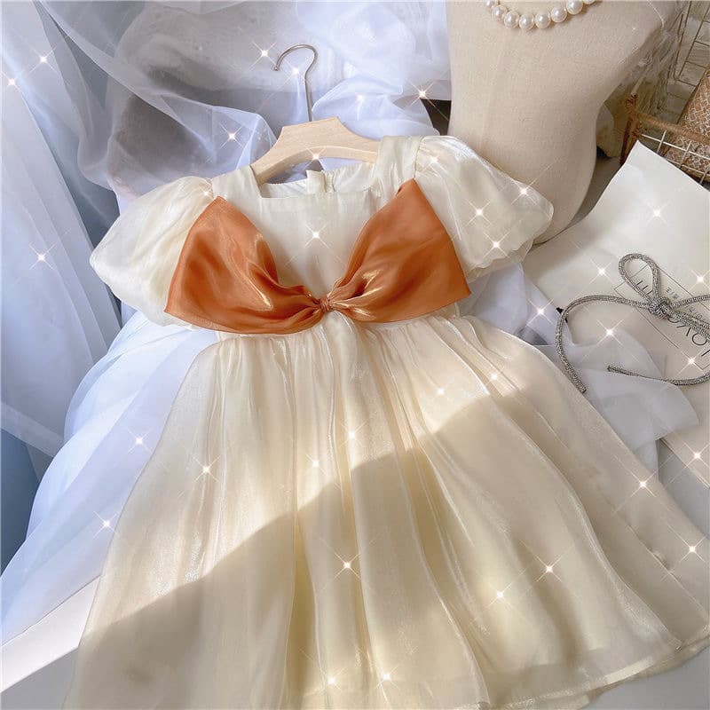 Girls' Dress 2025 New Summer Fashion Little Girls' Tulle Princess Dress Floral Kids Dress Wholesale thumbnail 2