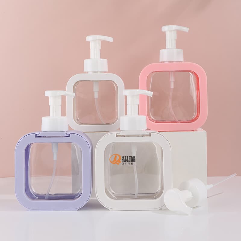 Large Capacity 300ml/500ml Foaming Refillable Bottle for Hand Soap, Body Wash, Shampoo, Mousse - Image 1