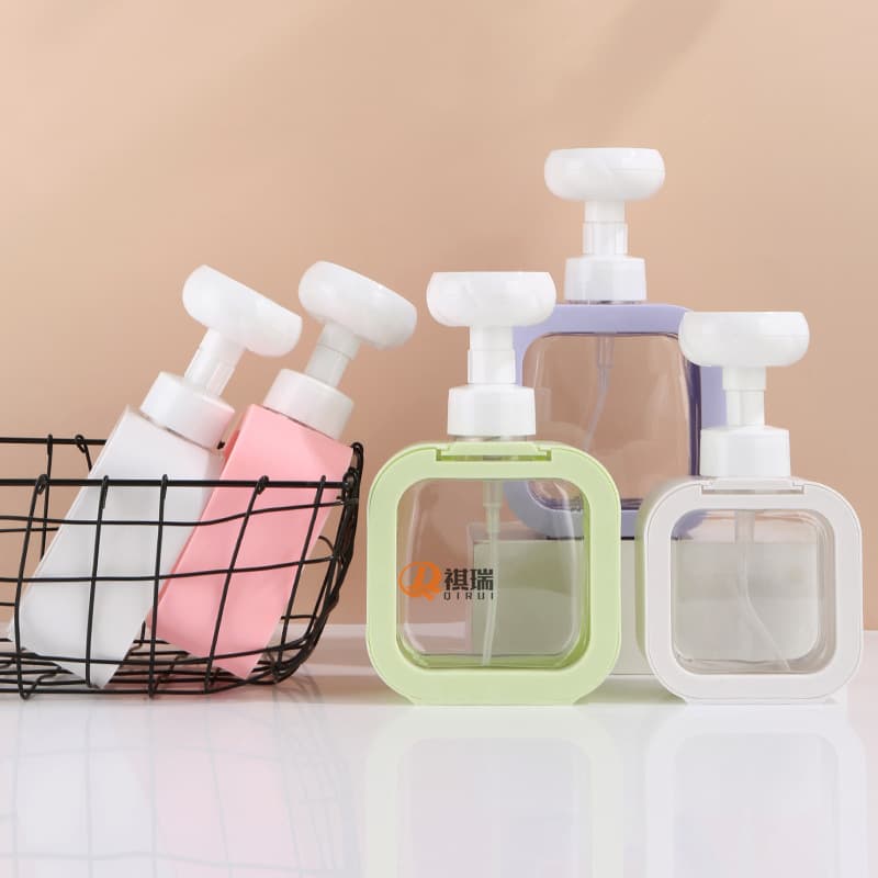 Large Capacity 300ml/500ml Foaming Refillable Bottle for Hand Soap, Body Wash, Shampoo, Mousse thumbnail 2