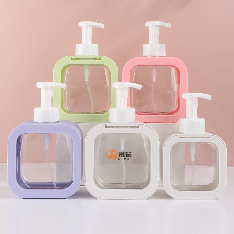 Large Capacity 300ml/500ml Foaming Refillable Bottle for Hand Soap, Body Wash, Shampoo, Mousse thumbnail 3