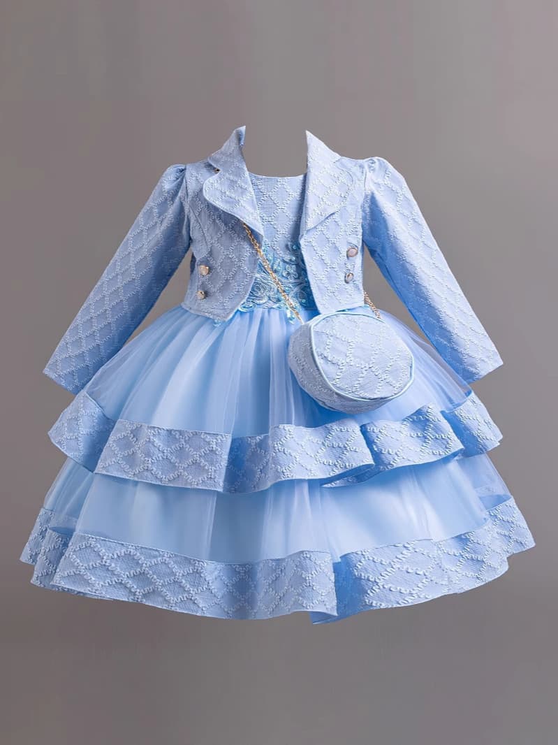 Summer Baby Girl Dress, Princess Dress for Baby Girls, Cute and Elegant Outfit - Image 1